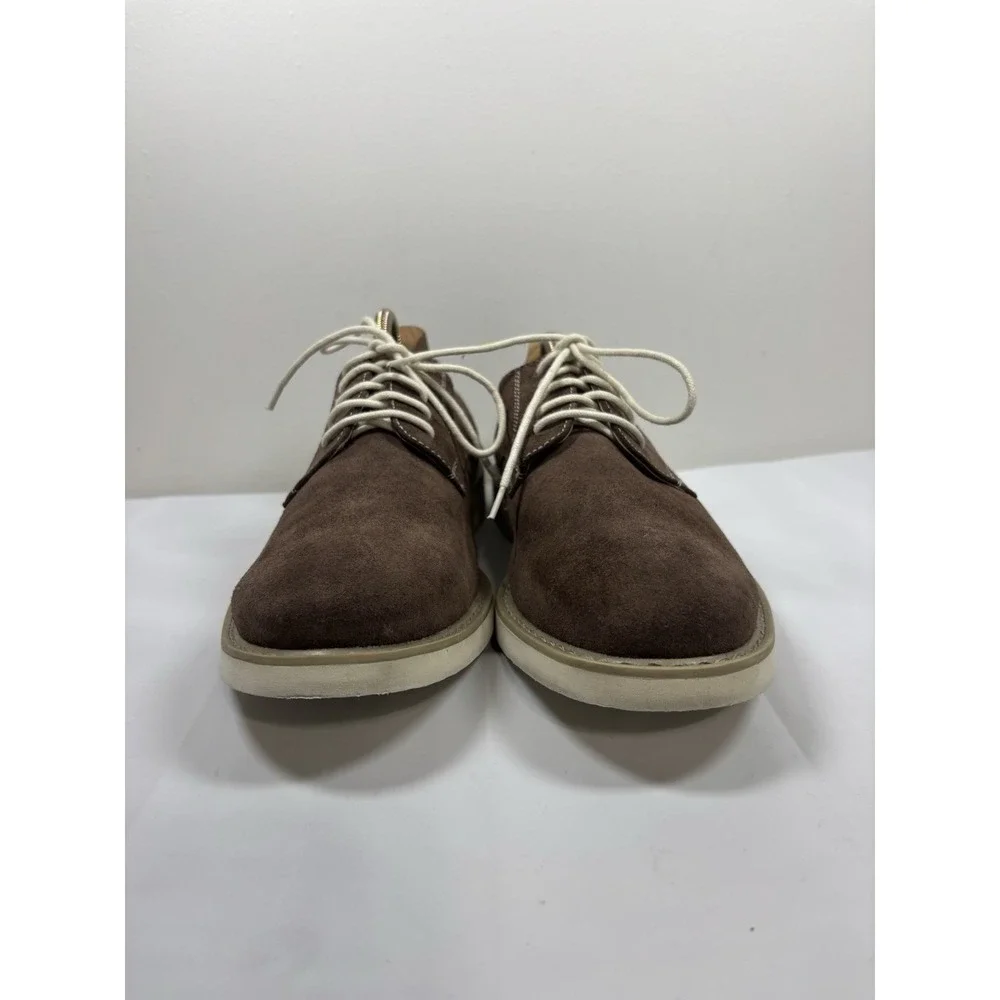 Florsheim Mens 11 M Highland Plan Toe‎ Brown Suede Casual Comfort Shoes Oxfords - Picture 2 of 12